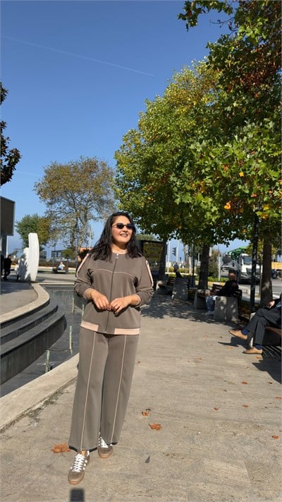 MY MAGAZİN 4542 OYSHO PANTOLONLU TAKIM