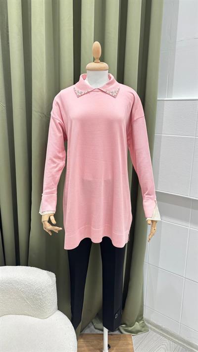 VİVA LOLİTA 280 KOLU DANTELLİ TUNİK