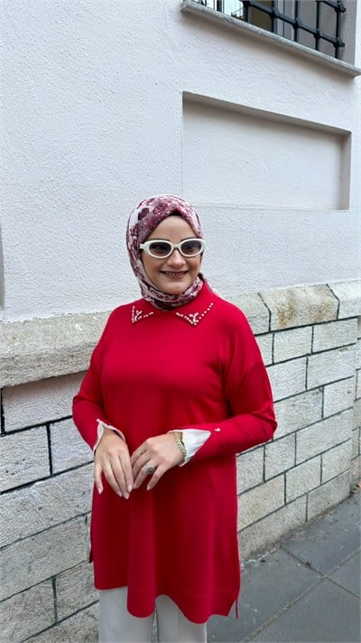 VİVA LOLİTA 280 KOLU DANTELLİ TUNİK