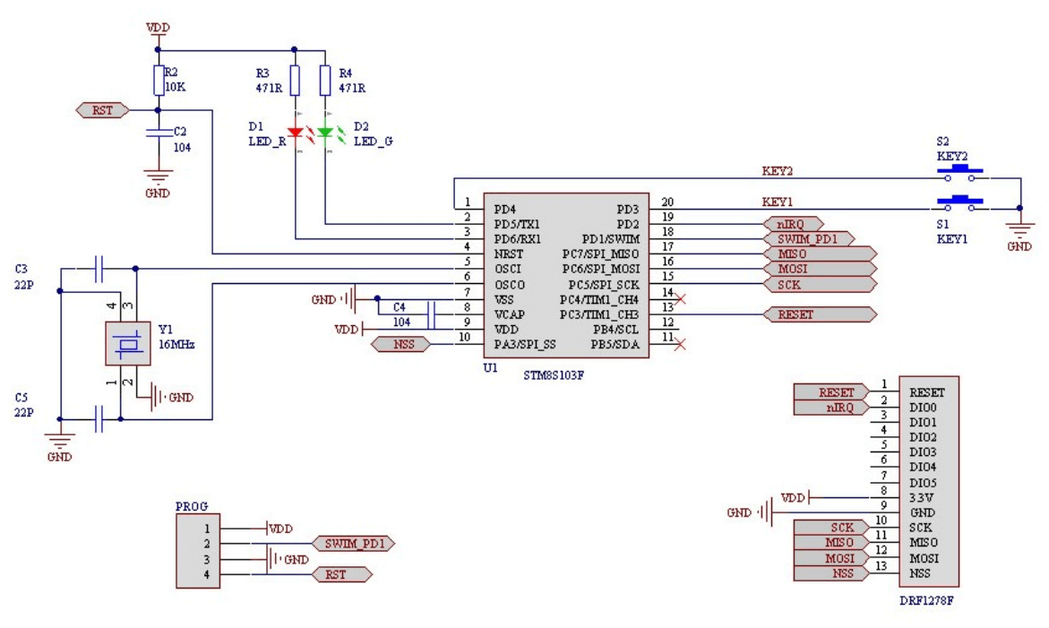 lora sx1278 pinout