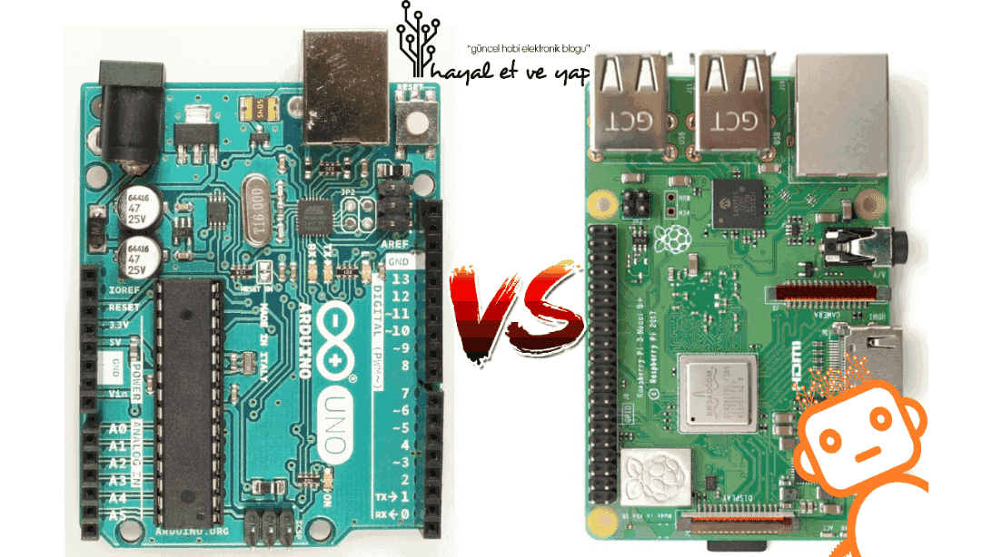 Raspberry Pi Vs Arduino - Arasındaki Farklar Nelerdir? | Robocombo