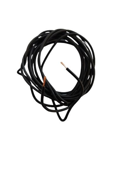 10 AWG Siyah Silikon Kablo 1mt - 6 mm2 SİAF Silikon