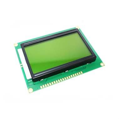 128x64 Grafik LCD Ekran Yeşil - WG12864B