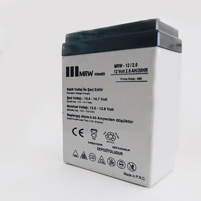 12V 2Ah Kuru Akü