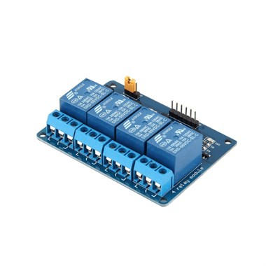 12V 4 Kanal Röle Kartı - 4'lü Röle Modülü