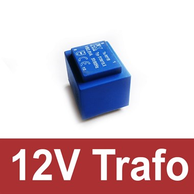 12V Kapalı Trafo (1,2VA)