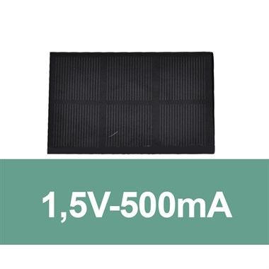 1,5V-500mA Güneş Paneli (Solar Panel) 70x110 mm