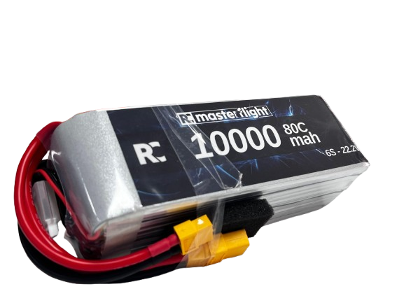 22,2V Li-po Pil 10000mAh 65C 6s Lityum Polymer Batarya