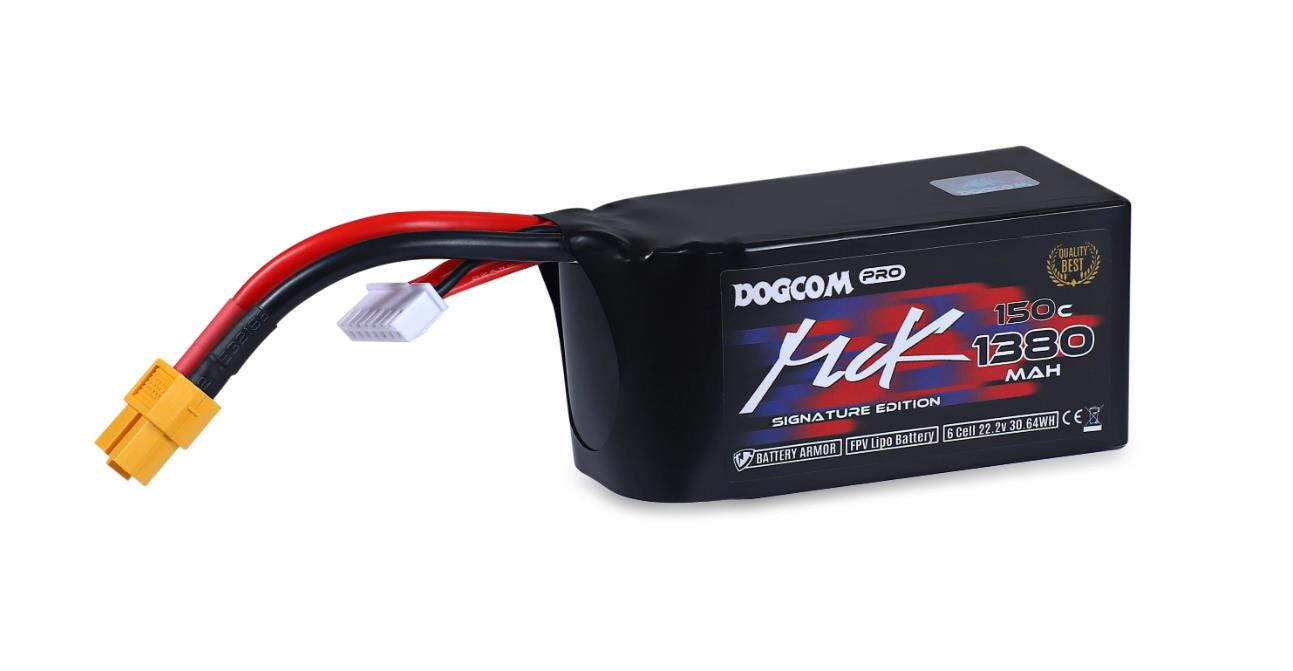 22,2V Lipo Batarya 1380 mah 160C - 6s Lipo Pil