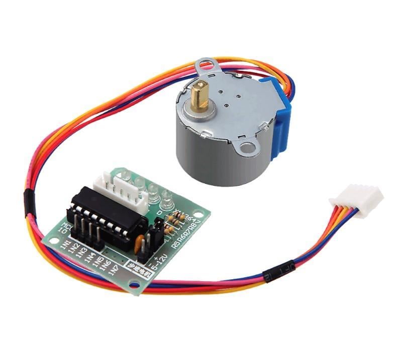 28BYJ-48 Redüktörlü Step Motor ve ULN2003A Step Motor Sürücü Kartı
