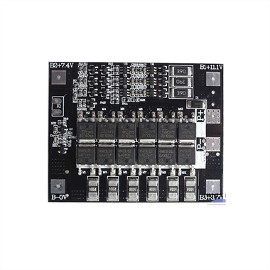 3S 50A 3.7V 18650 Lityum Pil PCB BMS Korumalı Şarj Devresi