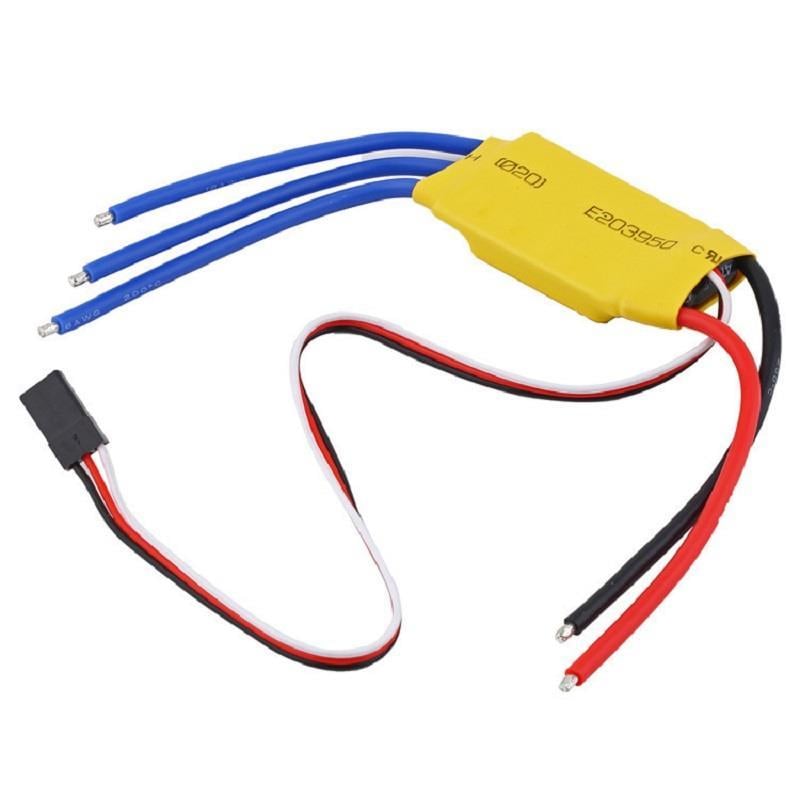 40A ESC Fırçasız Motor Hız Kontrol Sürücü Kartı 