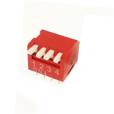4'lü DIP Switch (Piyano Tip)