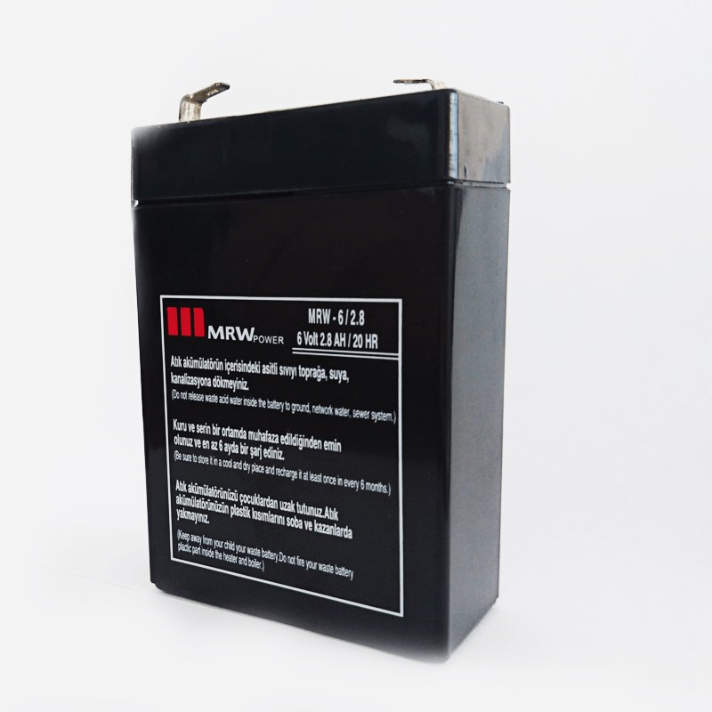 6V 2,8Ah Kuru Akü