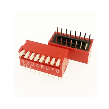 8'li DIP Switch (Piyano Tip)