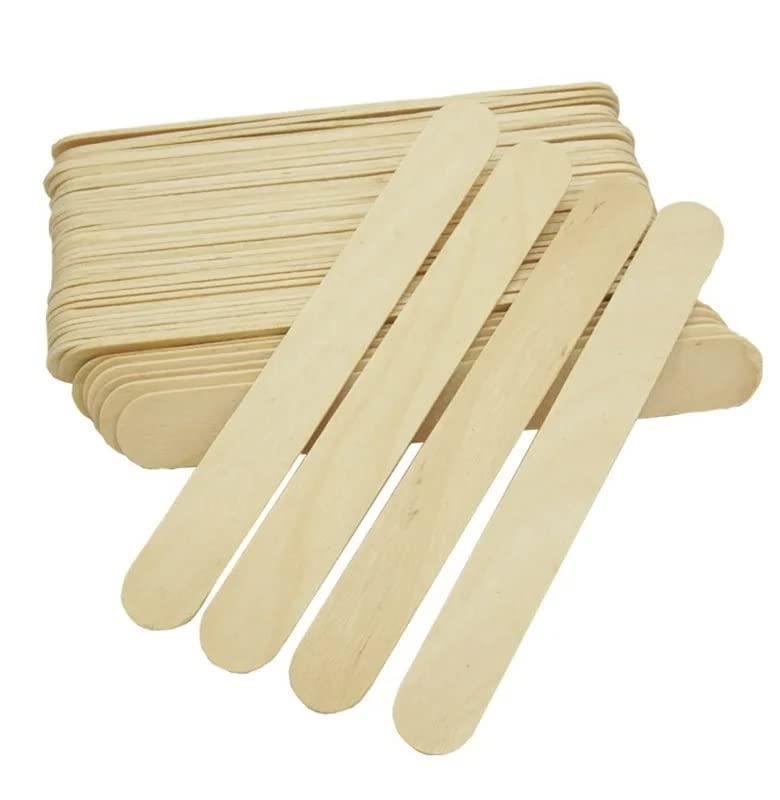Abeslang - Ahşap Dil Çubuğu Geniş 50li paket