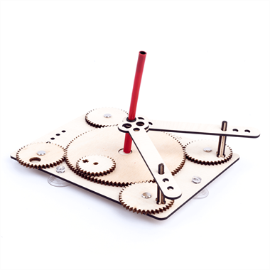 Basit Makineler Dişli Çarklar Yapımı Seti - STEM Eğitim Seti