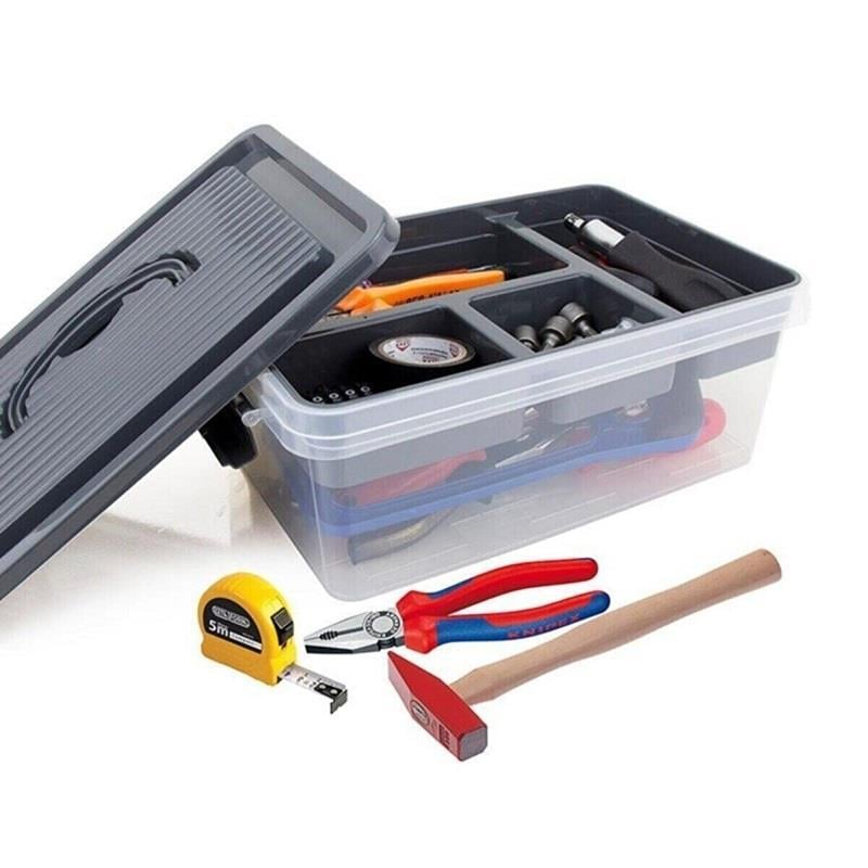 Bölmeli Plastik Çok Amaçlı Düzenleyici Muhafaza Kutusu Organizer