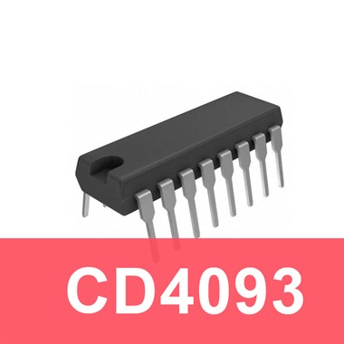 CD4093 DIP Entegre