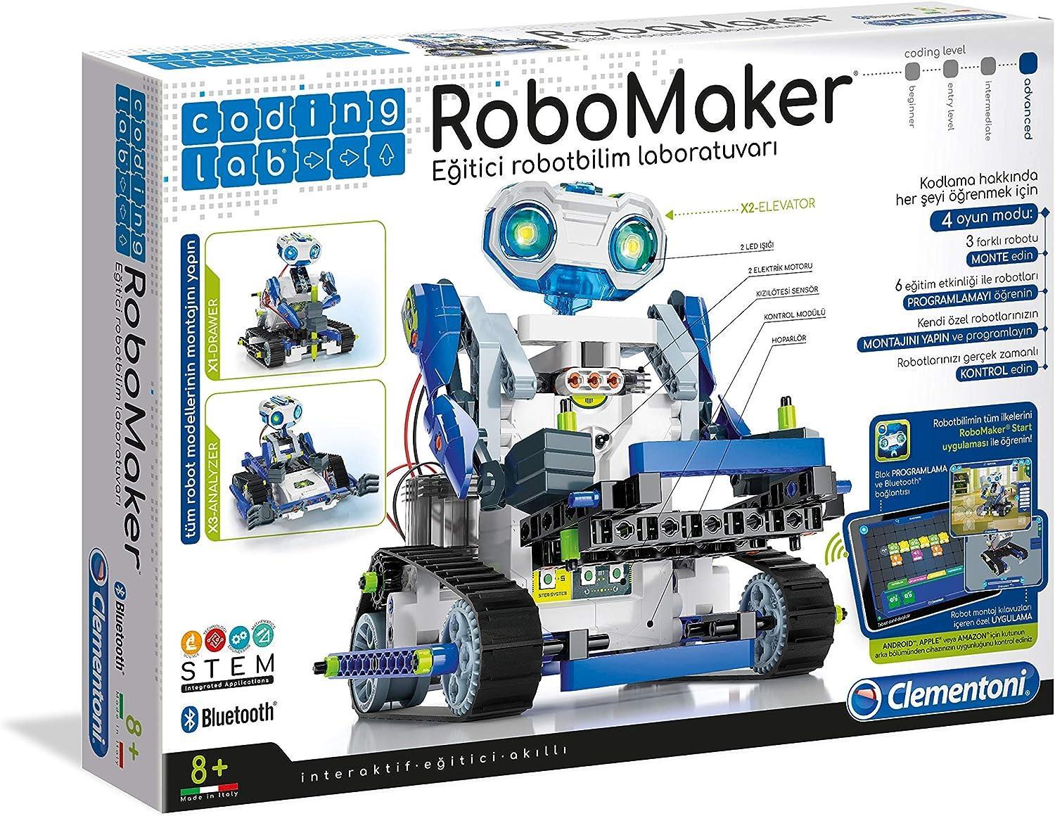 Clementoni Coding Lab 64442 Robomaker Start Eğitici Robotbilim Laboratuvarı