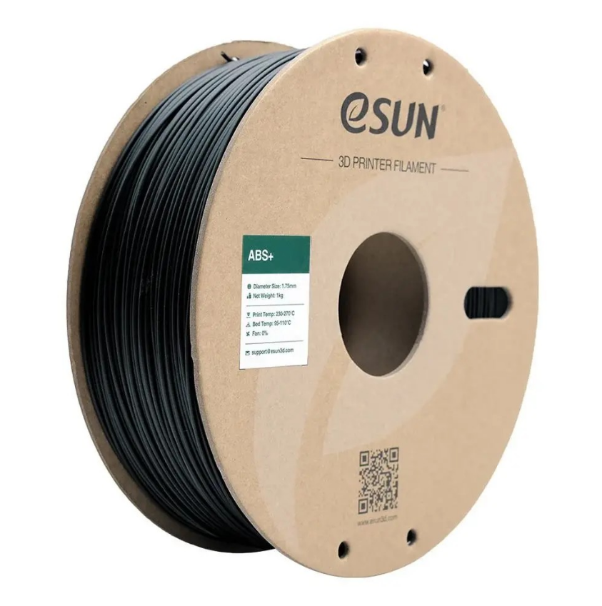 eSUN Siyah Abs+ Filament 1.75mm 1 KG