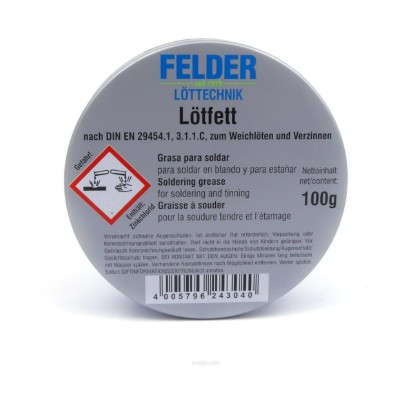 Felder Lötfett Lehim Pastası 100gr