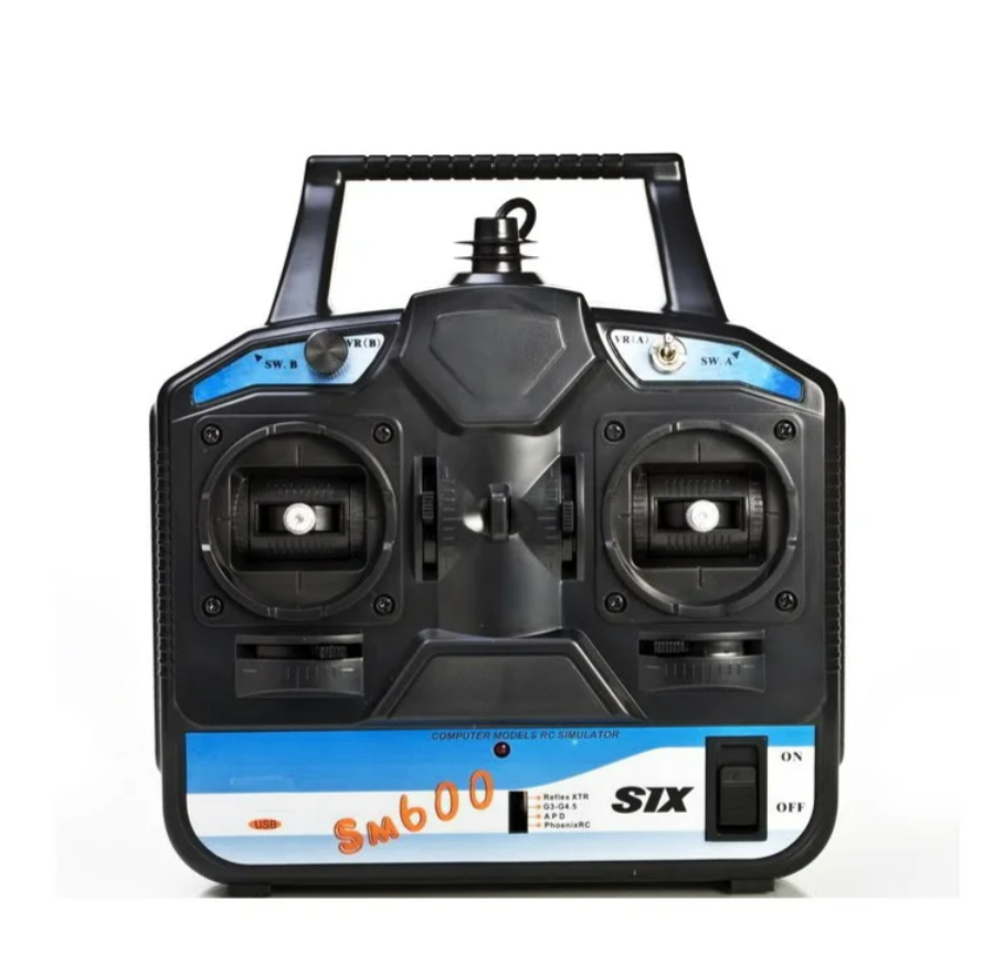 Flysky FS-SM600 6 Kanal FPV Drone Simülatör Kumand
