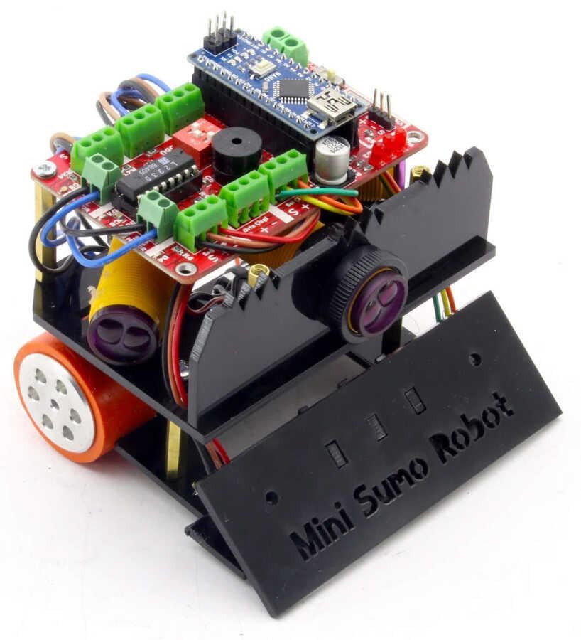 Frog Mini Sumo Robot Kiti montajlı