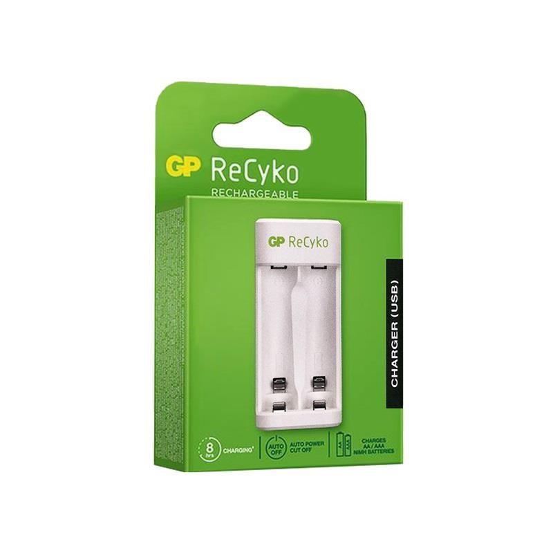 GP GPE211-2MTBB1 E211 2'li Usb AA Pil Şarj Cihazı Pilsiz