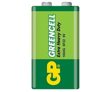 GP Greencell 9V Pil 1604G 6F22