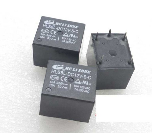 Helishun HLS8L- DC12V-S-C (HS) 12V 10A Minyon Spot