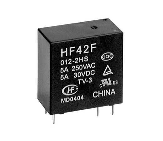 Hongfa HF42F-012-2HS 12V 5A 6 Pin Kombi Rölesi