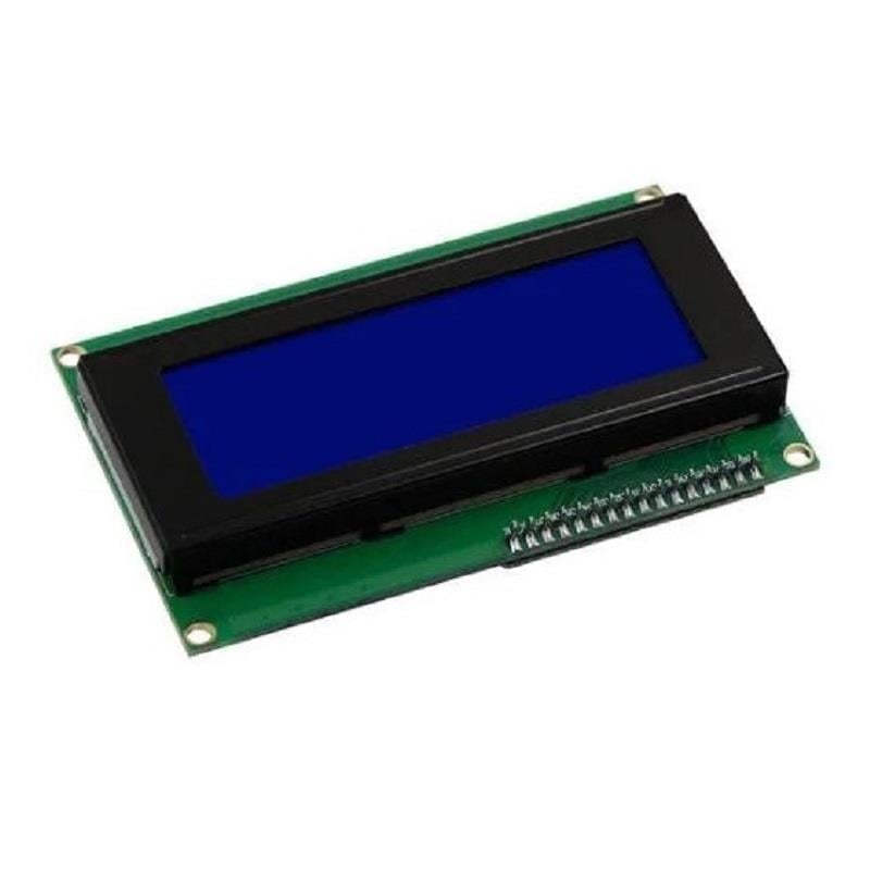 I2C Modül'lü 20x4 Karakter LCD Ekran - Mavi