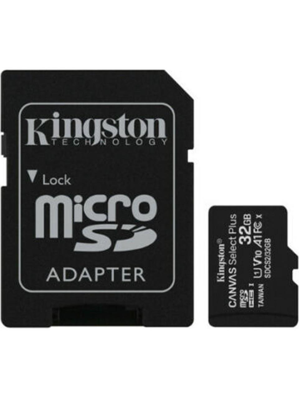 Kingston MicroSDHC Hafıza Kartı - SD Kart Adaptörl