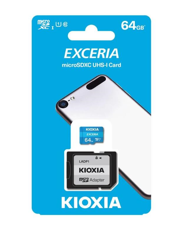 Kioxia (Toshiba) 64GB microSDHC