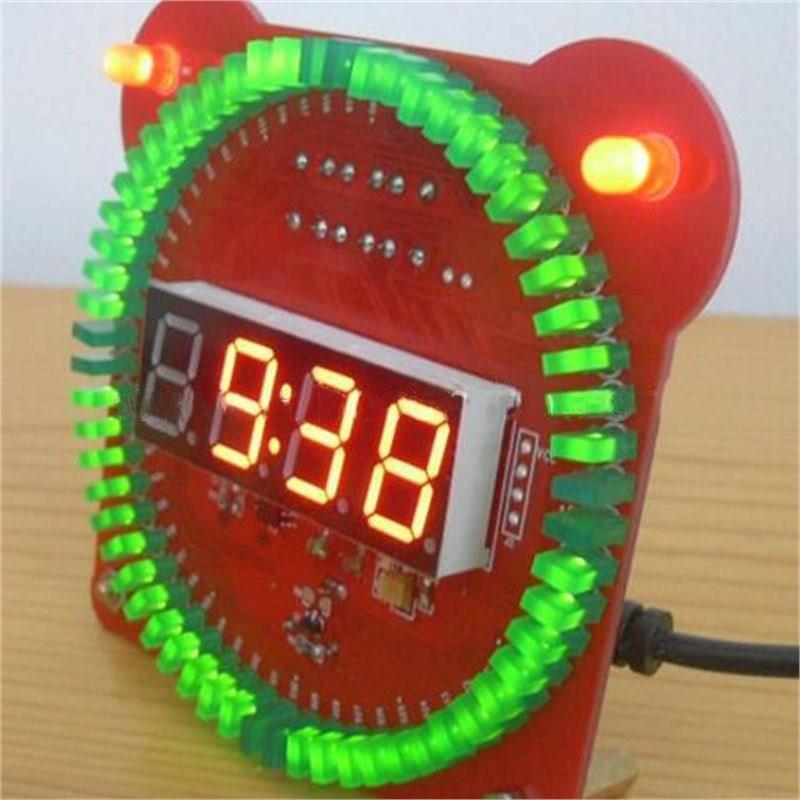 Kırmızı Masa Saati (DIY)