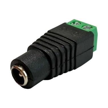 Klemens Çıkışlı DC Female Barrel Soket Dişi