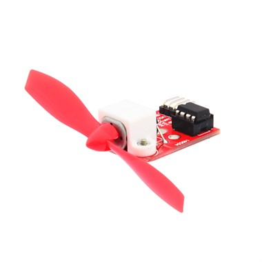 L9110 Sürücülü DC Motor ve Fan Modülü (Pervaneli)