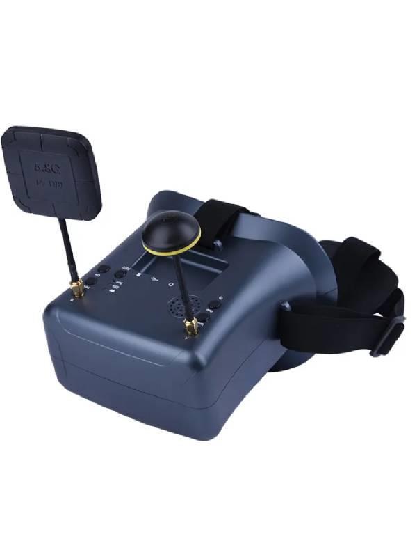 LS-008D FPV Gözlük 5.8G 40CH 5 inç 4.3 inç HD DVR 