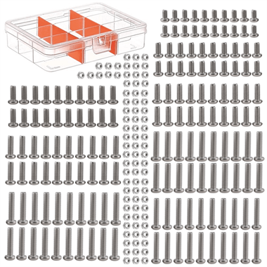 M3 Civata ve Somun Seti YSB (10 Parça 240 Adet)