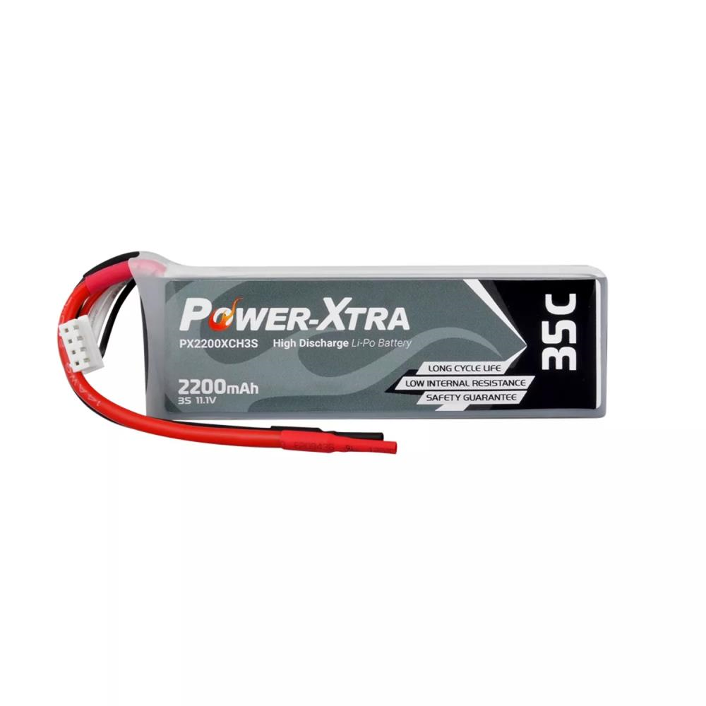 Power-Xtra 3S1P - 11.1V 2200 mAh 35C Li-Po Pil
