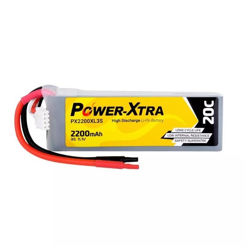 Power-Xtra PX2200XL3S - 3S1P - 11.1V 2200 mAh Li-Polymer Pil -20C