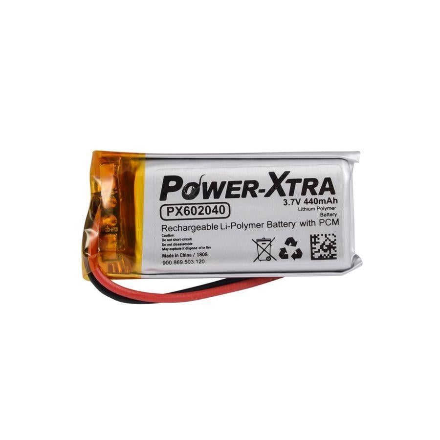 Power-Xtra PX602040 3.7V 440 mAh Lipo Pil 