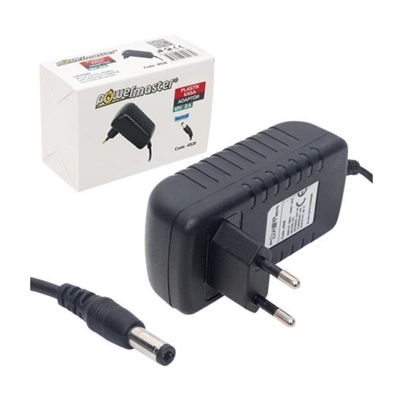 Powermaster 4531 12V 2A Adaptör 5.5x2.5mm