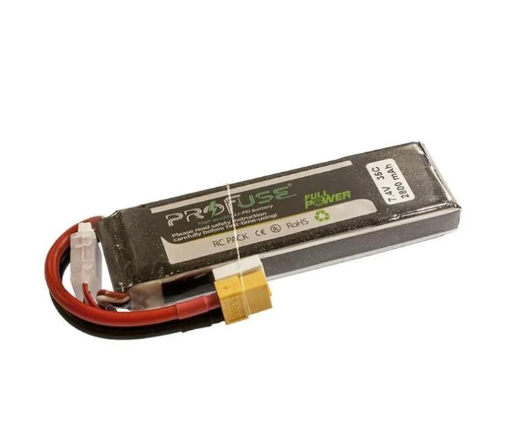 Profuse 7.4V Lipo Batarya 2800mAh 35C- 2s Lipo Pil