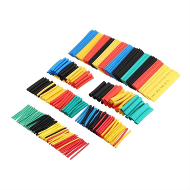 Renkli Makaron Seti 328 Parça - Isıyla Daralan Kablo