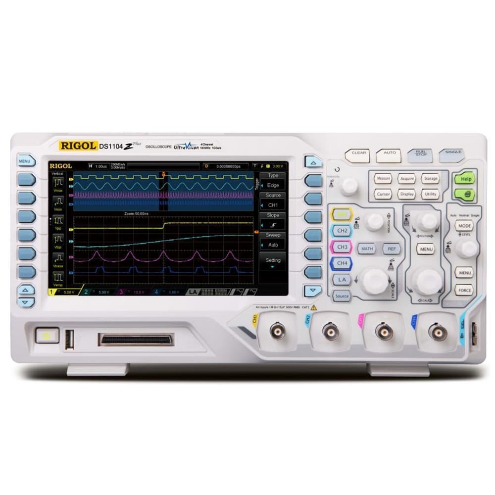 Rigol DS1104Z-S PLUS 100MHz 4 Kanallı Dijital Osiloskop