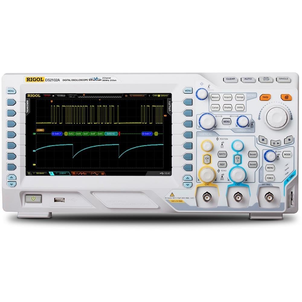 Rigol DS2102A 100MHz 2 Kanallı 2GSa/s Örnekleme Oranı Dijital Osiloskop
