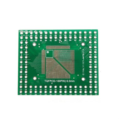 TQFP 32/44/64/80/100 Pin SMD to DIP Çevirici PCB Kart