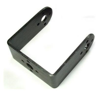 U Tipi Servo Motor Tutucu - Kısa